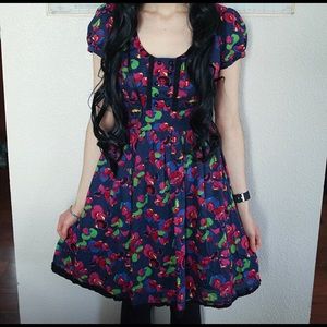 ModCloth Floral Dress